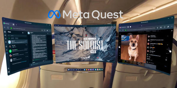 In-Flight Entertainment Reaches New Heights with Meta Quest Travel Mode