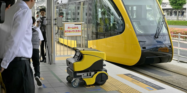 The Future of Delivery: Robots Riding Light Rail Transit in Japan
