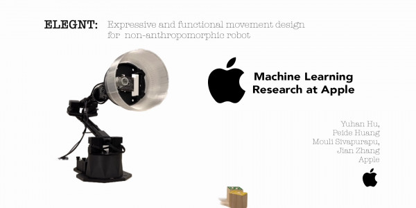 Apple EMOTION and ELEGNT: Teaching Robots to Communicate Like Humans