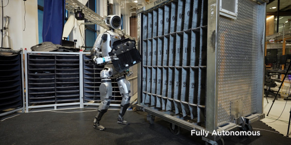 Boston Dynamics' Atlas Robot Takes Its First Steps Into Manufacturing