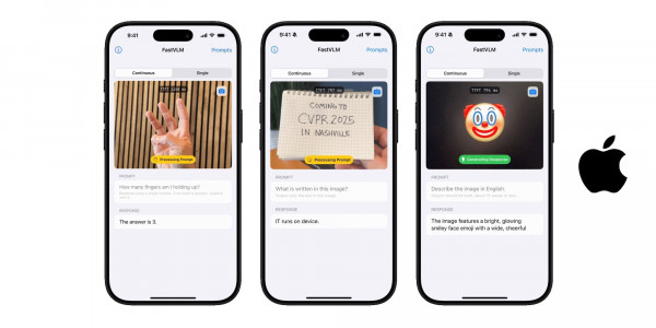Apple FastVLM: New FastVLM AI Image Processing Technology on iOS Devices