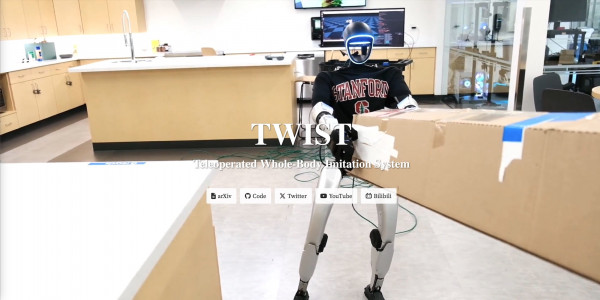 Stanford University TWIST System Brings Natural Human Movement to Robots